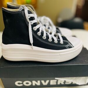 Chuck Taylor® All Star® Run Star Hike High Top Platform Sneaker (Women)